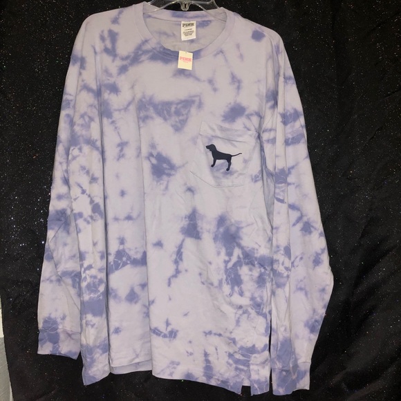 PINK Victoria's Secret Tops - VS PINK Long Sleeve Campus Tee